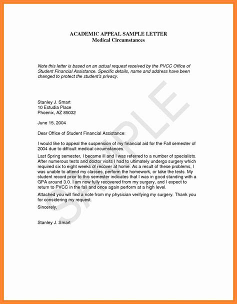 School Suspension Appeal Letter Sample