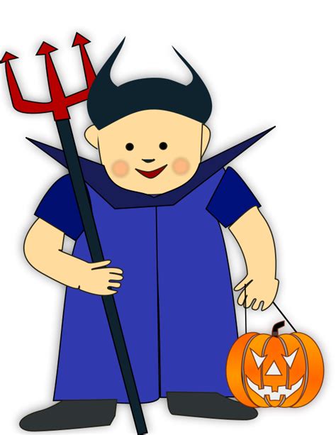 Free Clipart Trick Or Treat 2 People Netalloy
