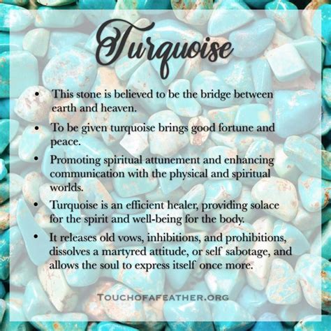 Turquoise Crystal Meaning Crystal Healing Stones Crystals Healing