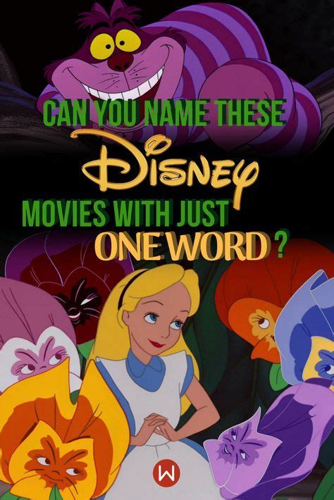 Quiz Can You Name All Of These Disney Movies From Just 1 Word Artofit