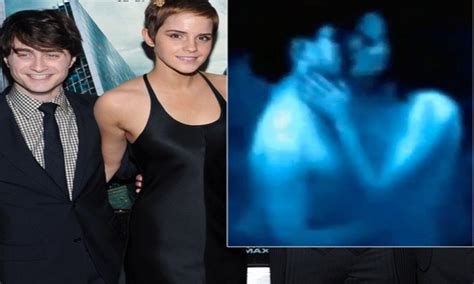 Harry Potter Stars Emma Watson And Daniel Radcliffe In Passionate