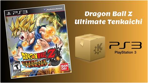 Dragon Ball Z Ultimate Tenkaichi Pkg Ps3 Youtube