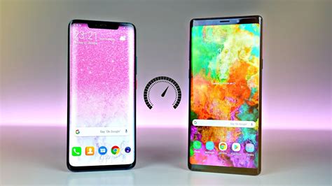 Huawei Mate 20 Pro Vs Samsung Galaxy Note 9 Speed Test Youtube