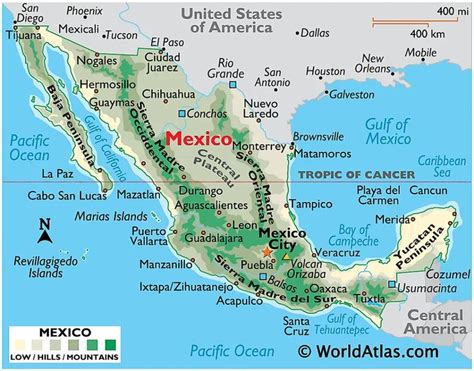 Mexico Maps Facts Mexico Map Mexico Cozumel Mexico