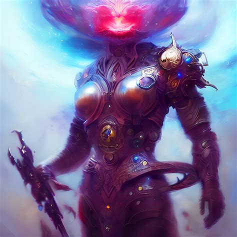 Artstation Nebula Warrior