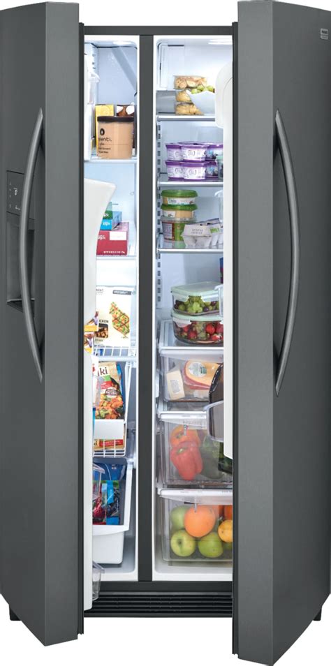 Best Buy Frigidaire Gallery 25 6 Cu Ft Side By Side Refrigerator