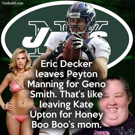 Eric Decker Leaves Peyton Manning For Geno Smith Eric Decker Geno