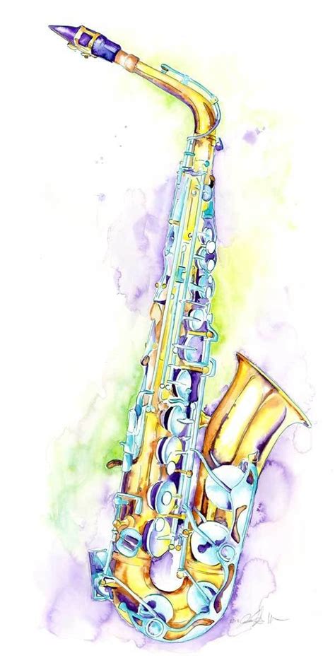 Ive Presented This Saxophone As Carefully As An Anatomical Drawing It