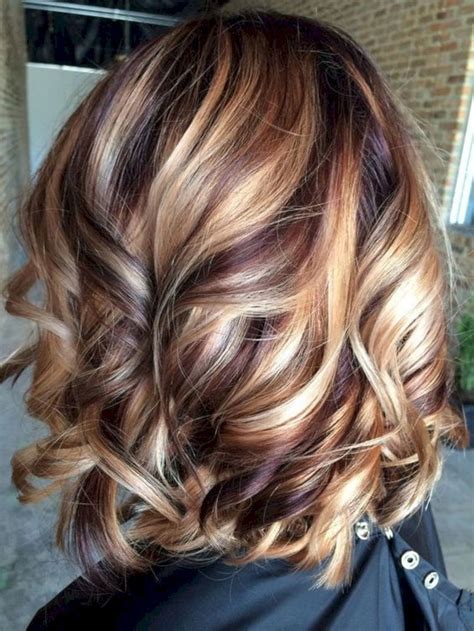 50 Beautiful Fall Hair Color To Look More Pretty 390 Волосы средней