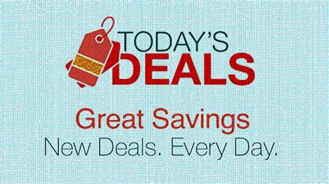 Deal Of The Day Todays Deals Great Savings Youtube