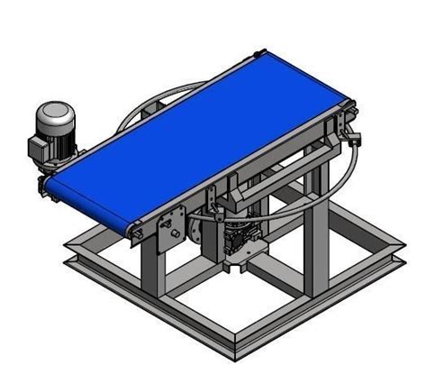 Rotating Belt Conveyor 3d Model 3d Printable Cgtrader