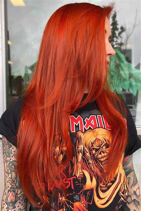 Update More Than 165 Fire Red Hair Color Latest Poppy