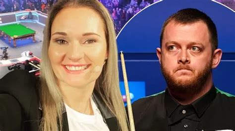 Bbc Tv Pundit Booted From Snooker After Ex Mark Allen Calls Her Distraction Mirror Online