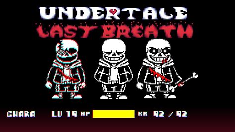 Undertale Last Breath Final Update Sans Full Fight Completed
