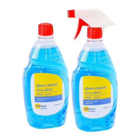 Buy My Choice Fresh Glass Cleaner 600 Ml With Refill Bottle 600 Ml