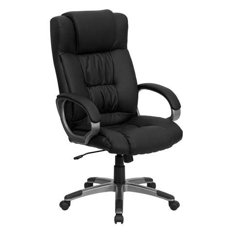 Get free shipping on qualified office chairs or buy online pick up in store today in the furniture department. High Back Black Leather Executive Office Chair BT-9002H-BK-GG