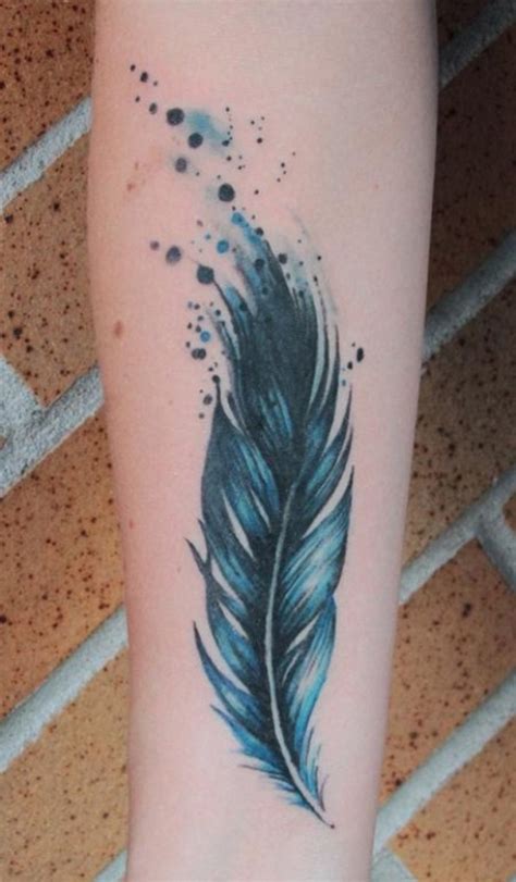 Https://tommynaija.com/tattoo/blue Feather Tattoo Designs