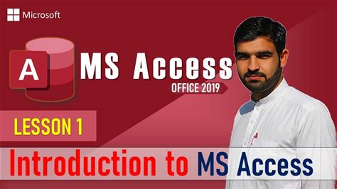 Lesson 1 Introduction To Ms Access 2019 What Is Ms Access Youtube