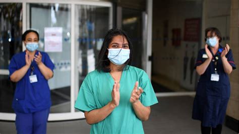 Coronavirus Uk Claps For Health Workers On Nhs Anniversary Bbc News