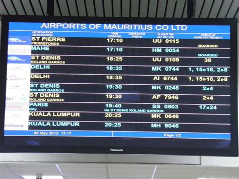Avis Du Vol Air Mauritius Port Louis → Kuala Lumpur En Economique