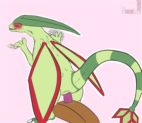 Rule 34 Ambiguous Gender Anus Blush Closed Eyes Dildo Dripping Female Feral Flygon Hand