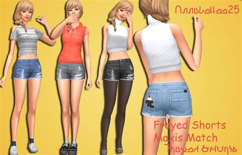 Shorts Maxis Match Sims 4 Sims 4 Clothing