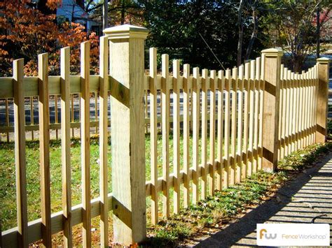 Wood Picket Archives Fence Design Backyard Fences Wood Picket Fence