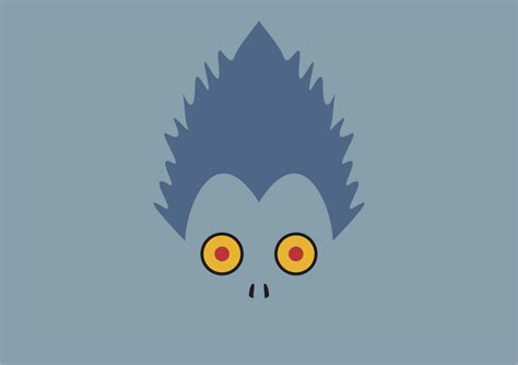 Ryuk Death Note Minimalist Background By Minimalistbia On Deviantart