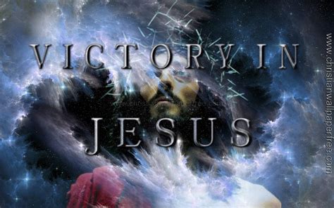 Victory In Jesus Christian Wallpaper Free