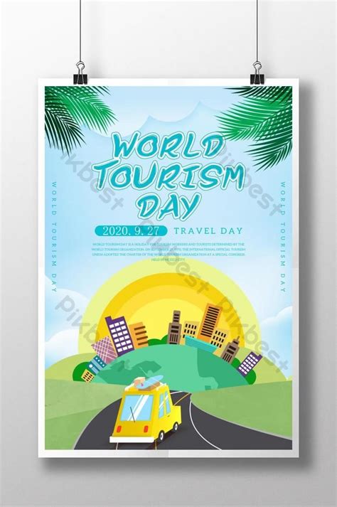World Tourism Day Poster Psd Free Download Pikbest Tourism Day