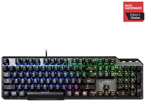 Msi Vigor Gk50 Elite Kailh Blue Gaming Keyboard Neweggca