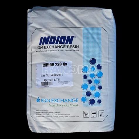 Golden Beads Indion 220 Na Ion Exchange Resin For Drinking Water