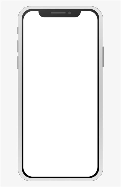 Iphone X Vector Design Iphone X Vector Png Png Image Transparent