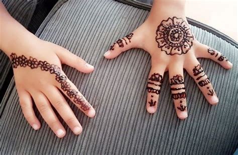 Cute And Easy Mehndi Designs For Kids For All Occasions Showbiz Hut