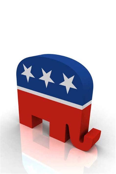 Gop Republican Party Elephant Symbol Canvas W Unknown Artist Icanvas