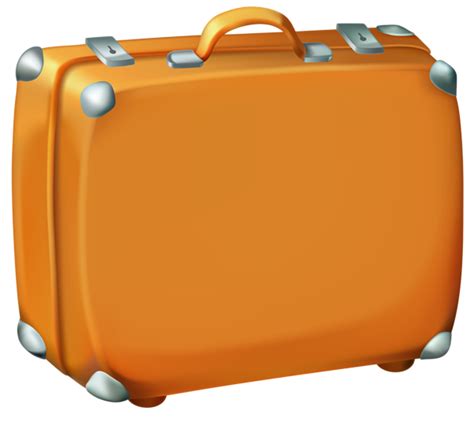 Suitcase Baggage Travel Clip Art Suitcase Png Download 600535