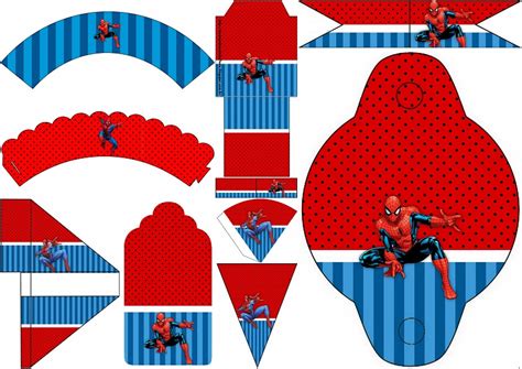 Spiderman Kit Para Imprimir Gratis Hombre Arana Fiesta Cumpleanos Images