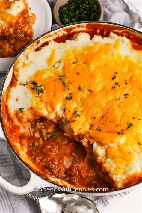 Next we used a can of pork and beans (and loved them) but you could substitute a can of chili beans. Shepherd's Pie Recipe - Spend With Pennies | YouTube Cooking Channel