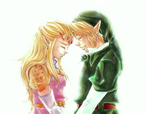 Link And Zelda Kiss Link And Zelda Kiss Link And Zelda Kiss Legend Of Zelda Zelda Art