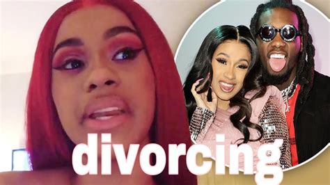 Cardi B Files For Divorce From Offset After 3 Years Of Marriage Youtube