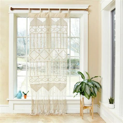 15 Free Macrame Curtain Patterns And Instructions Craftbuds