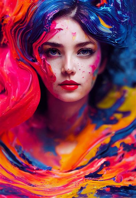 Conceptual Beauty Portrait By Mihai Xaviro Cvasnievschi Digital Art