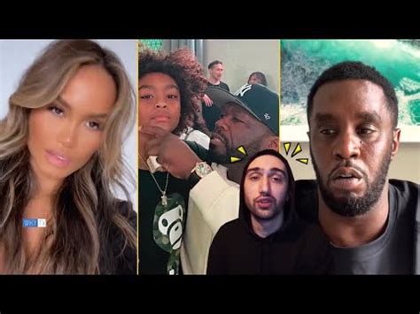 Cent Baby Mama Responds To Cent After Caught With Diddy Pls Stop Doing This To Me YouTube