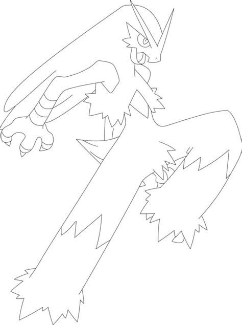 Blaziken Pokemon Coloring Page Free Printable Coloring Pages For Kids