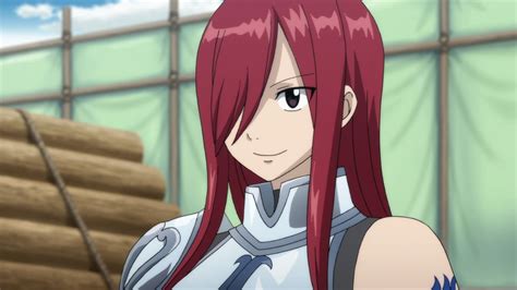erza smiling 11 by animeandmusicfan on deviantart in 2020 fairy tail erza scarlet fairy tail