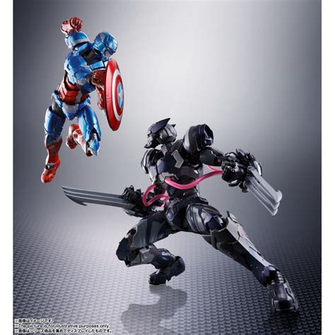 Sh Figuarts Venom Symbiote Wolverine Tech On Avengers