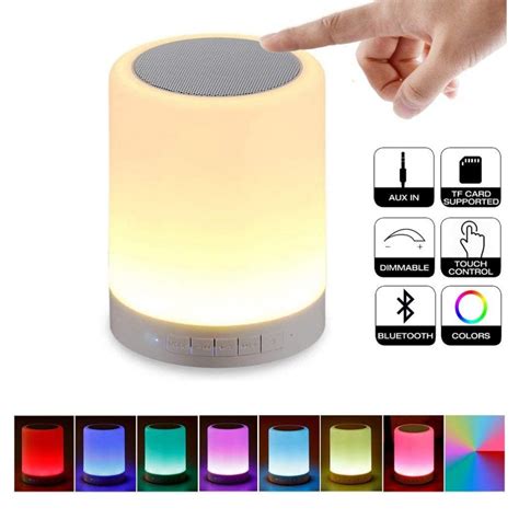 Top Best Night Light Bluetooth Speakers In Reviews