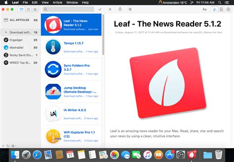 Leaf Rss News Reader 522 Download Macos