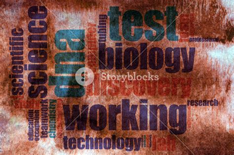 Biology Word Cloud Royalty Free Stock Image Storyblocks