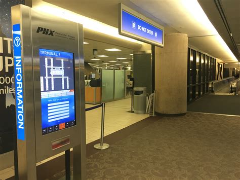 Phoenix Intl Airport Digital Signage And Wayfinding Software